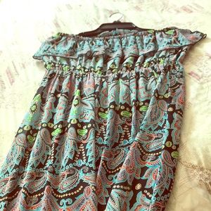 Adorable Summer Boundaries  Maxi dress.